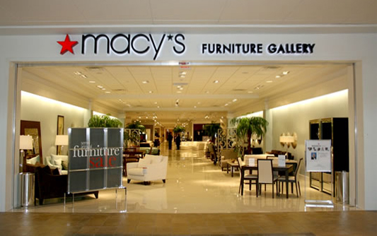 Macys Furniture Gallery Mall Entrance