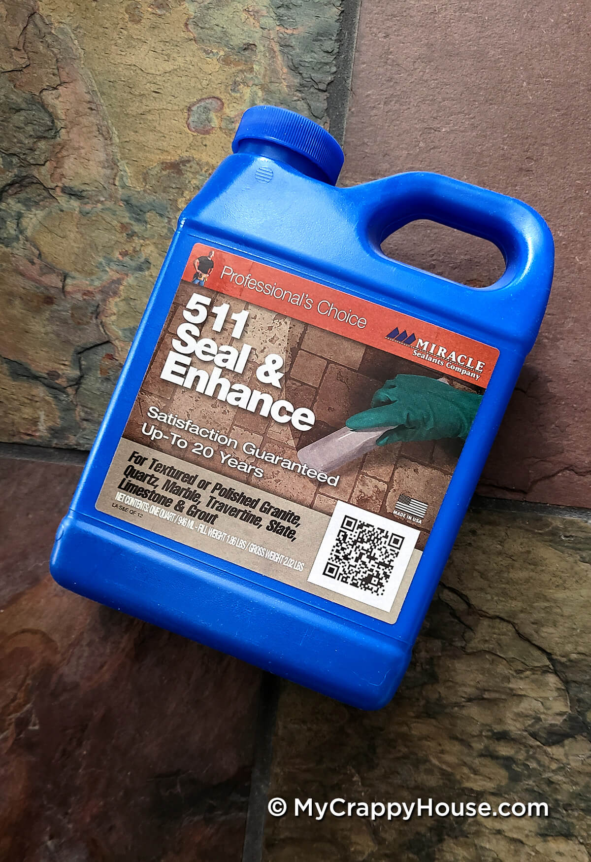 511 Seal and Enhance tile sealant