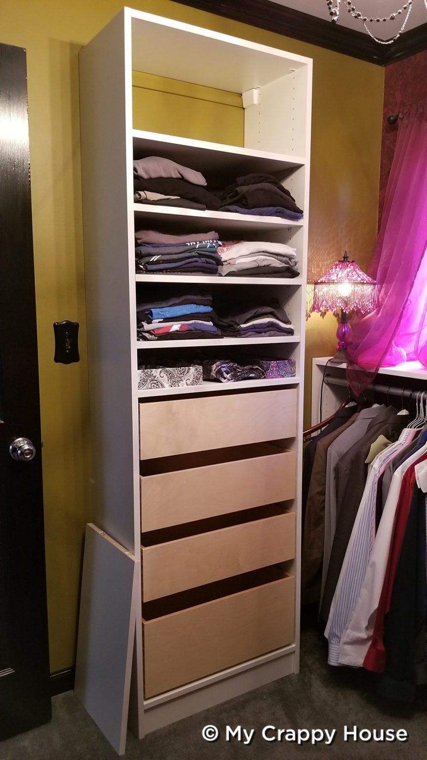 How to Install Drawer Faces – My Crappy House
