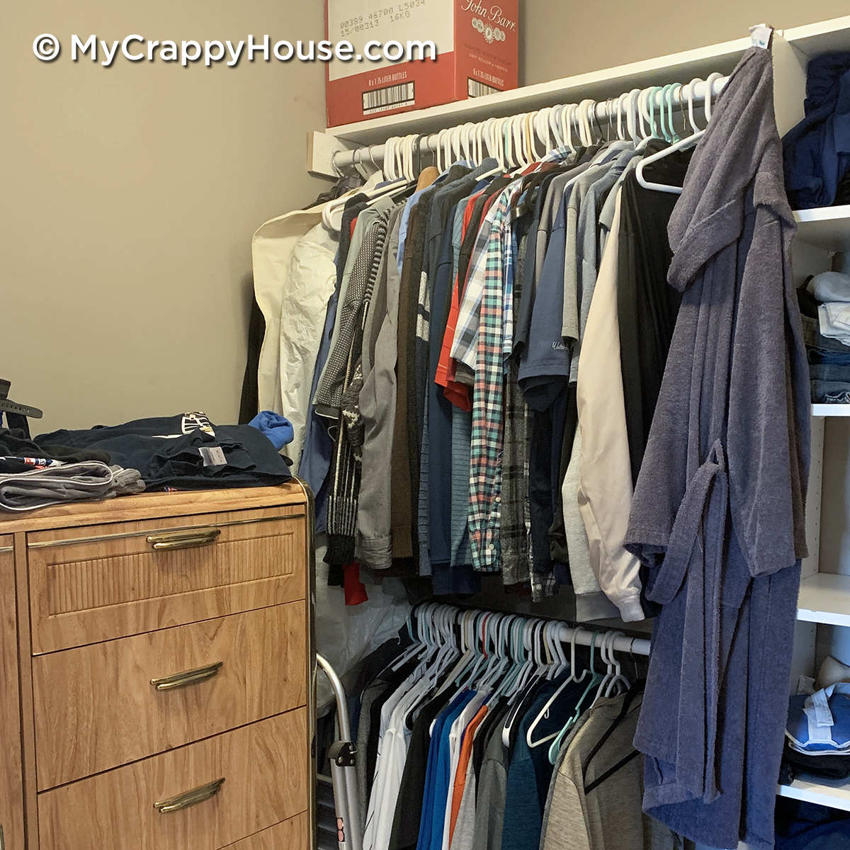 How To: Refresh Your Closet with a Rubbermaid FastTrack Closet System