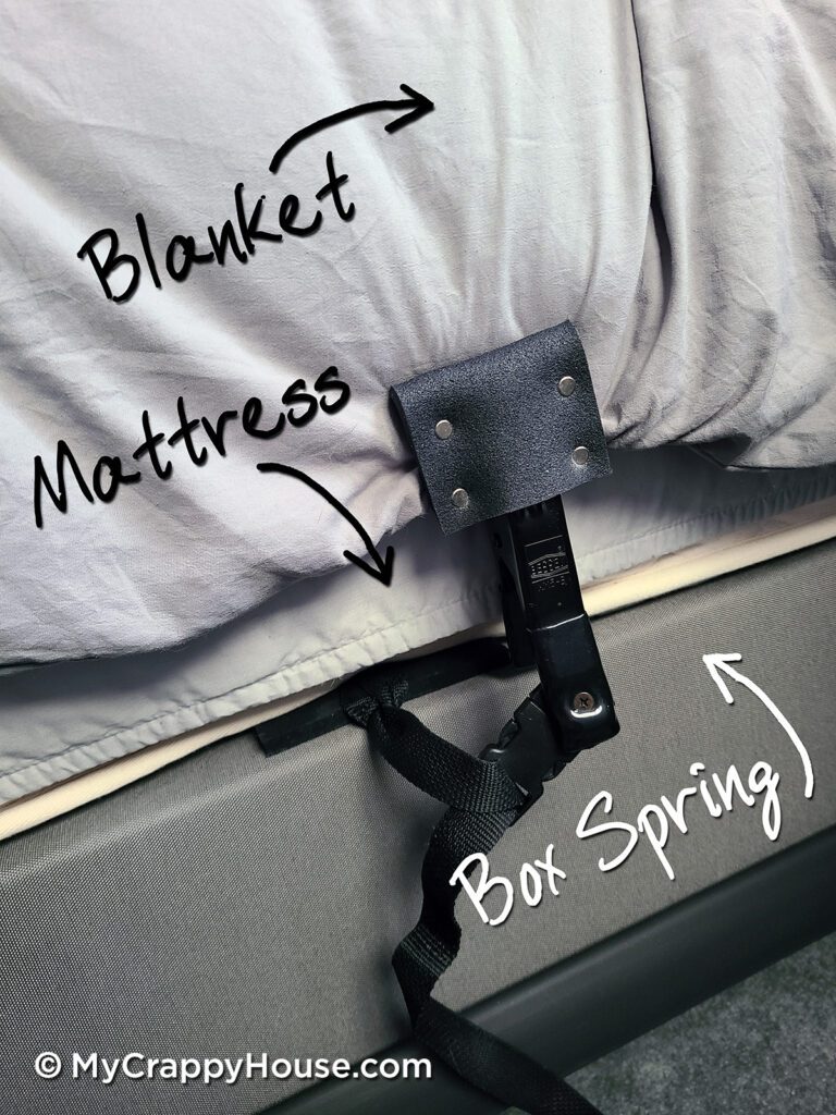 My Blanket Hog Solution Works! My Crappy House