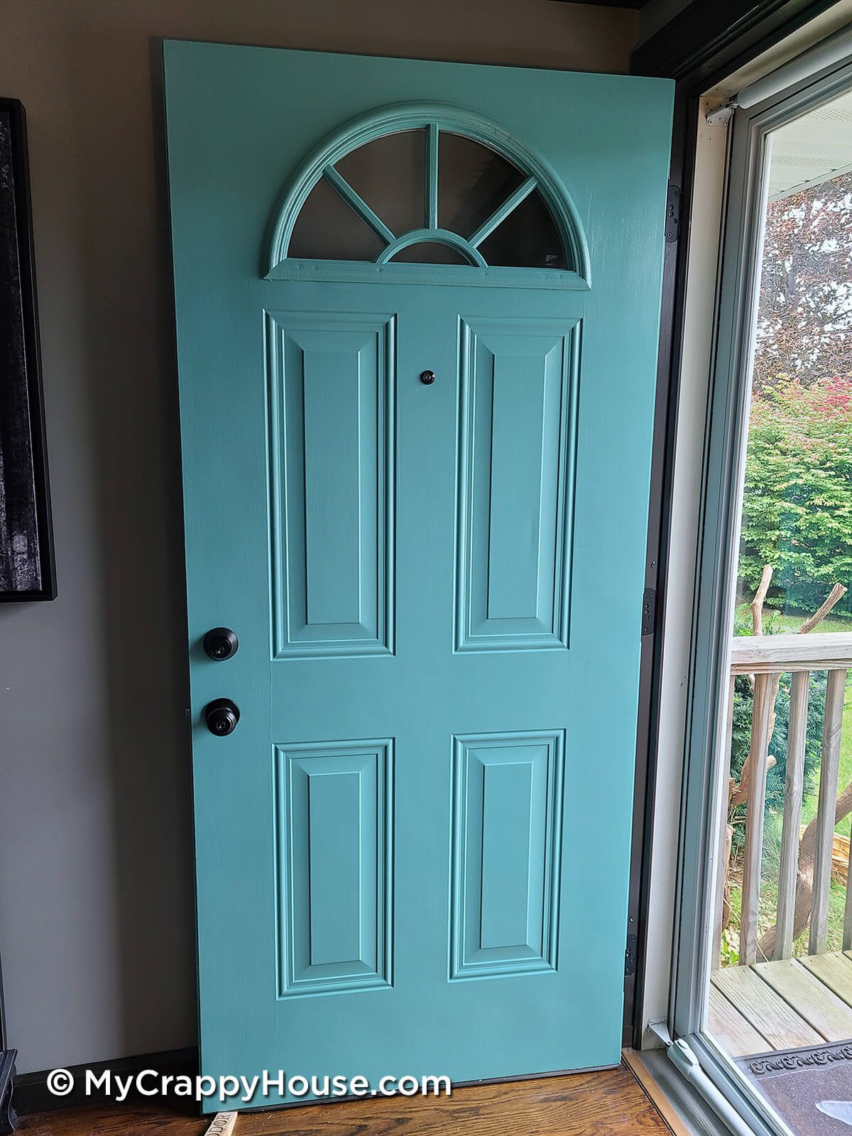 How to paint a door 