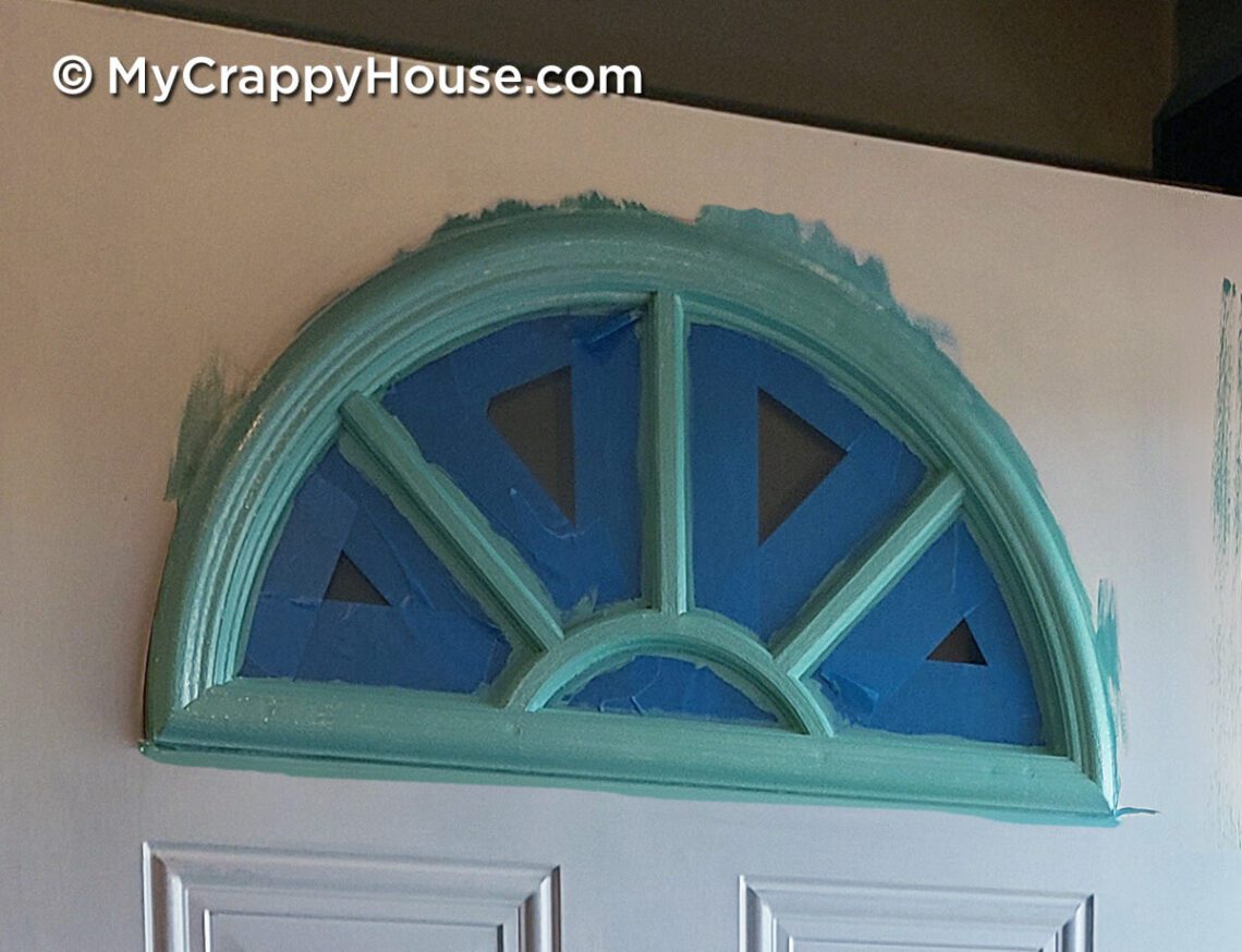 How to Paint a Panel Door with a Brush My Crappy House