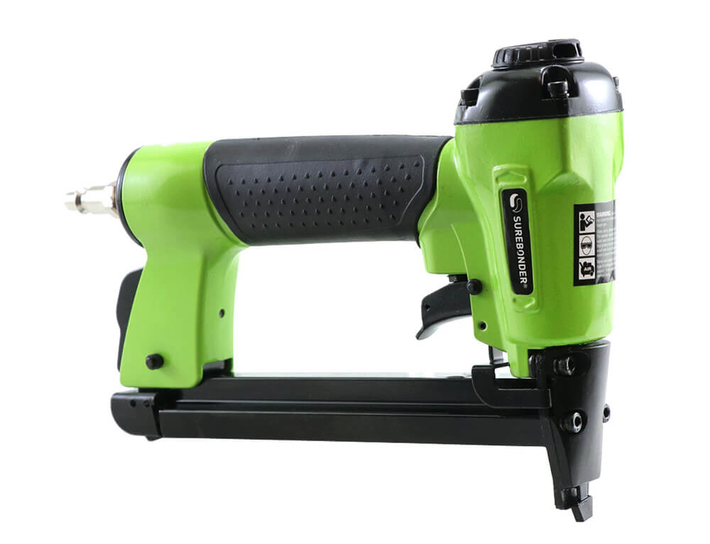a green pneumatic stapler by suberbonder